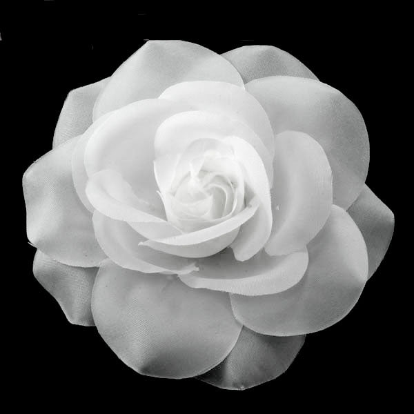 Small Fabric Flower Brooch Pin