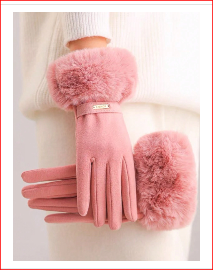 Fashionable Warm Driving Gloves