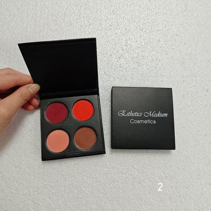 4 Color Matte/Shimmer Eyeshadow Palette
