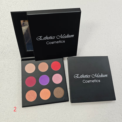 9 Color Eye Shadow Palette High Pigment Matte Colos