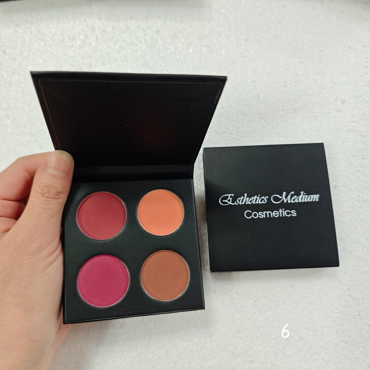 4 Color Matte/Shimmer Eyeshadow Palette