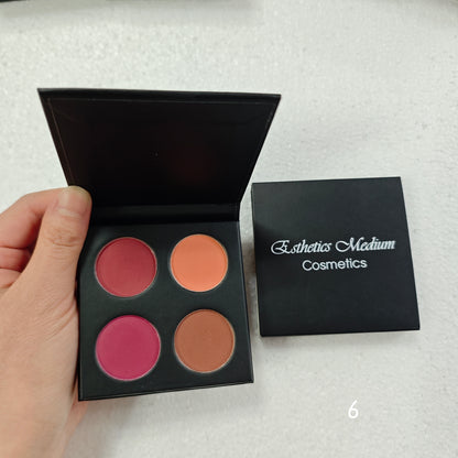 4 Color Matte/Shimmer Eyeshadow Palette