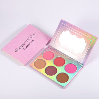 Six Color Eyeshadow Palettes