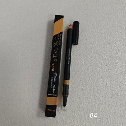 Waterproof Double-Headed Face Concealer with Brush