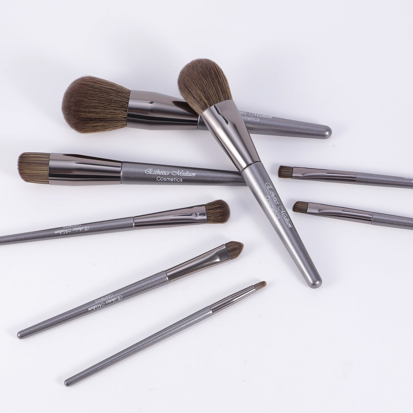 Grey Makeup Brush sets