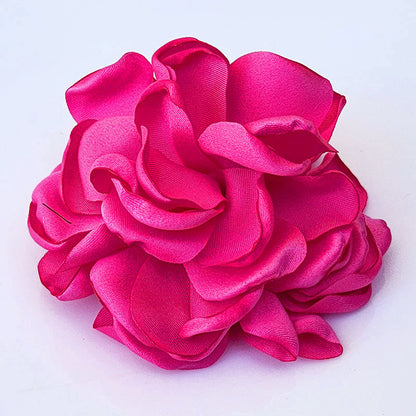 2-3/4 inch Fuchsia Brooch for lapel and headwear
