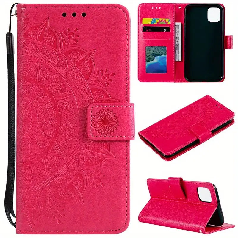 Red Wallet Case for lPhone 16.