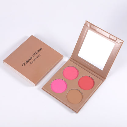 Four Color Warm Eyeshadow Palettes