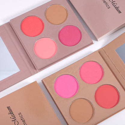 Four Color Warm Eyeshadow Palettes