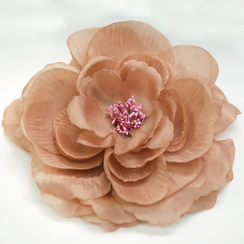 Large Fabric Flower Brooch Pins