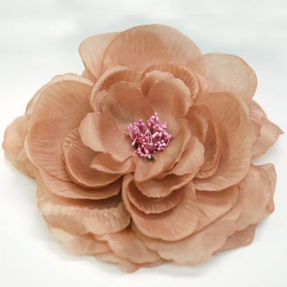 Large Fabric Flower Brooch Pins