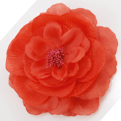 Large Fabric Flower Brooch Pins