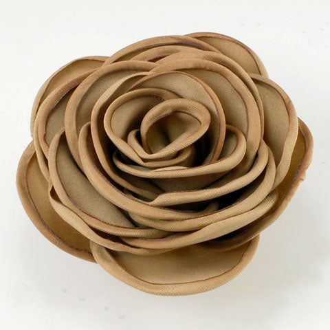 Large Fabric Flower Brooch Pins