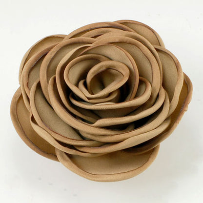 Large Fabric Flower Brooch Pins