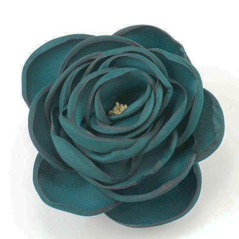 Large Fabric Flower Brooch Pins