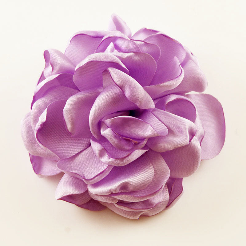 Small Fabric Flower Brooch Pin