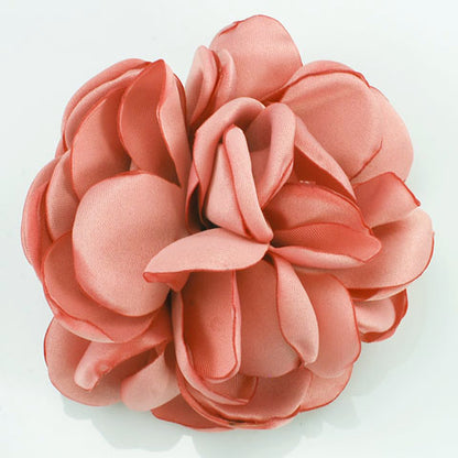 2-3/4 dustypink brooch for lapel and headwear