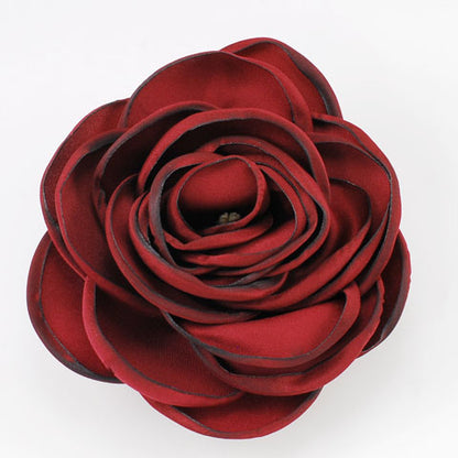 Small Fabric Flower Brooch Pin