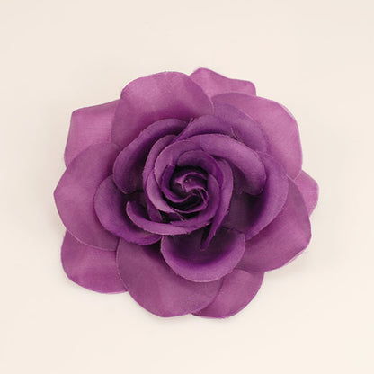 Small Fabric Flower Brooch Pin