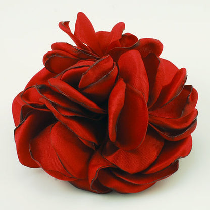 Small Fabric Flower Brooch Pin