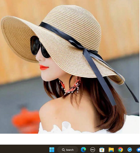 Fashionable Pretty Vacation Sun Hat