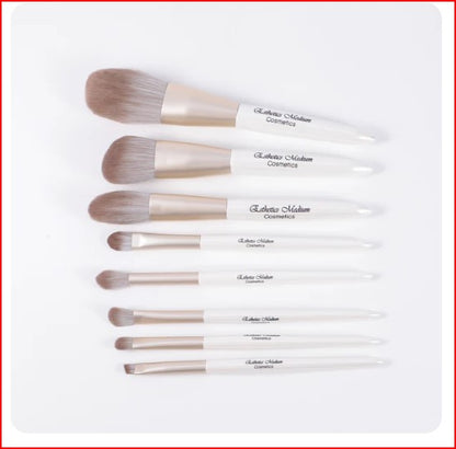 White Makeup Brush Sets