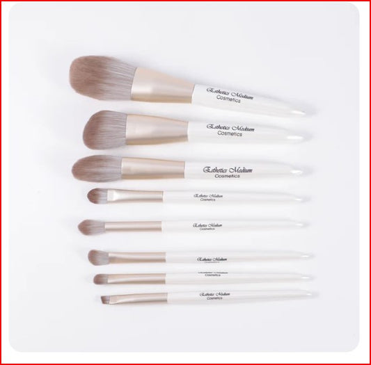 White Makeup Brush Sets