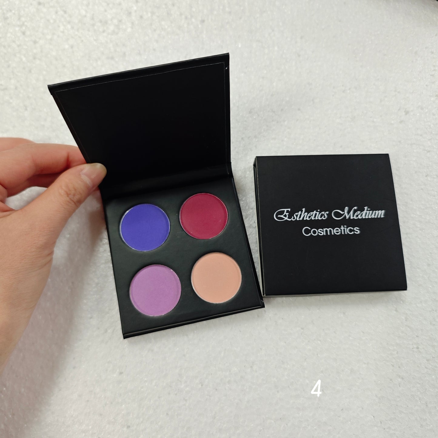 4 Color Matte/Shimmer Eyeshadow Palette