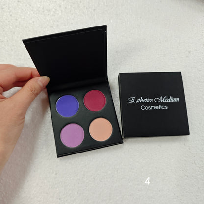 4 Color Matte/Shimmer Eyeshadow Palette