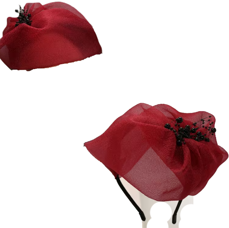 Opulent Organza Retro Tulle Fascinator Headband